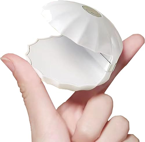 Secador de uñas de mano con luz UV, lámpara LED UV, secadora de uñas de gel con luz UV para lámpara de curado de esmalte de uñas, regalo para mujer