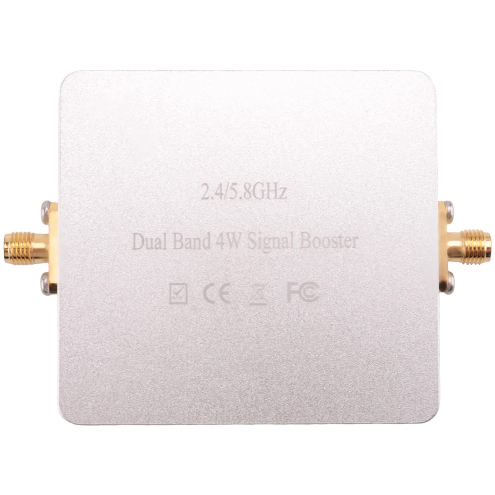 Amplificador Repetidor de SeñAl InaláMbrico WiFi Booster 4W 2.4G y 5G con Adaptador Extensor de Rango de SeñAl AI Shell Enchufe de la UE