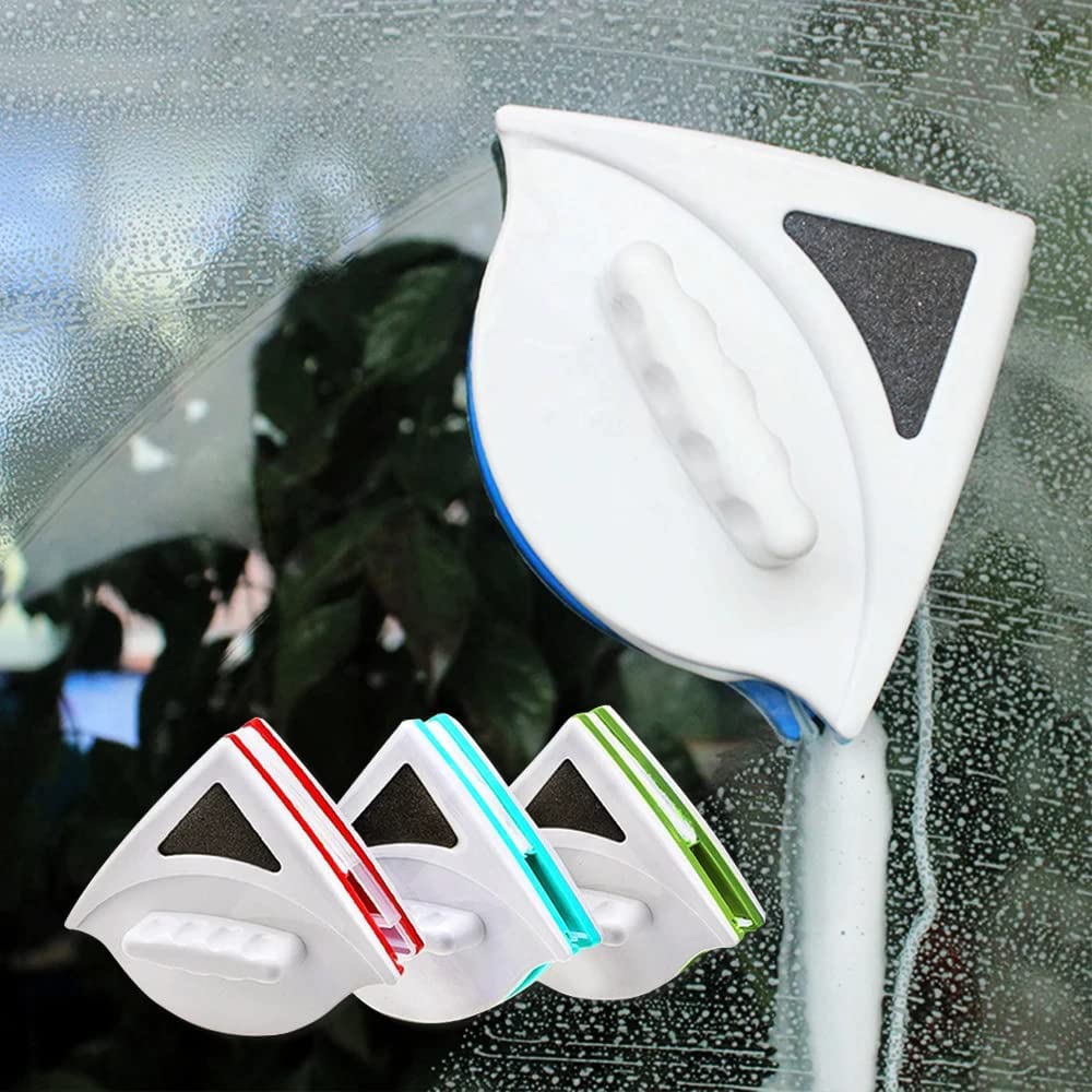 XENGVA Magnetic Window Glass Cleaner | Doublefaced Glass Cleaner | Double-Side Glazed Two Sided Wiper with 2 Extra Cleaning Cotton Squeegee Washing Equipment Household Magnet |(1) (B0DDT67WPF) Amazon Price History, Amazon Price Tracker