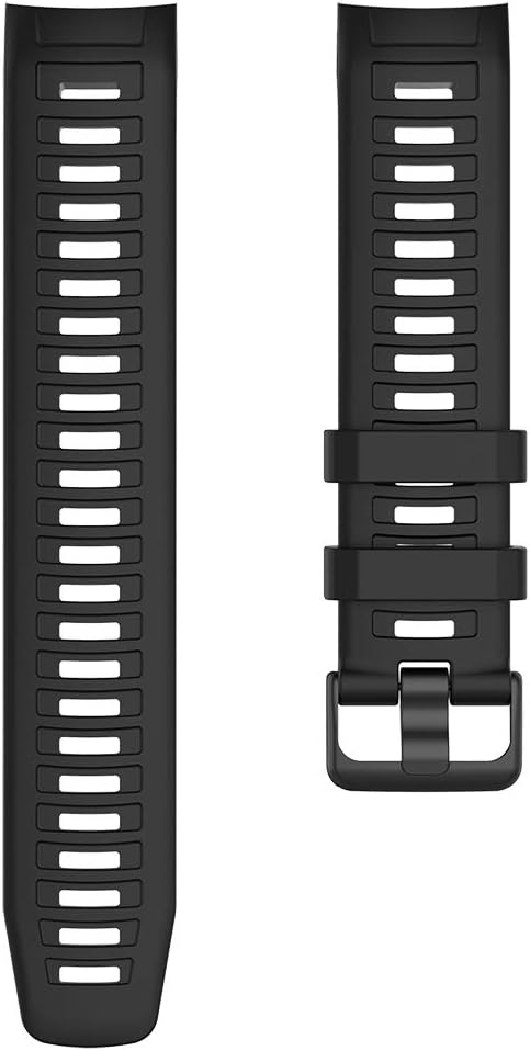 Correa de Repuesto Compatible con Garmin Instinct de Silicona Negra miniatura 2