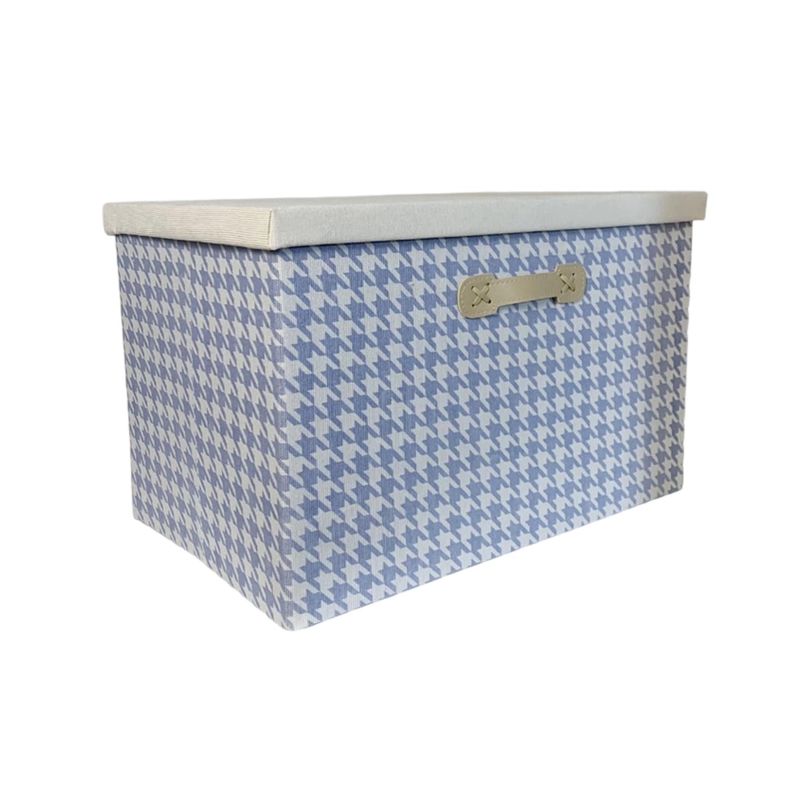 Buxuaaaa Decorative Fabric Storage Cubes with Lid Organizers Bin for Toy Towels Books Sturdy Structure Home Storage Box