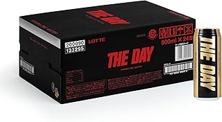 ロッテ 気持ちアガル炭酸水 THE DAY(スパークリングウォーター)500ml×24本