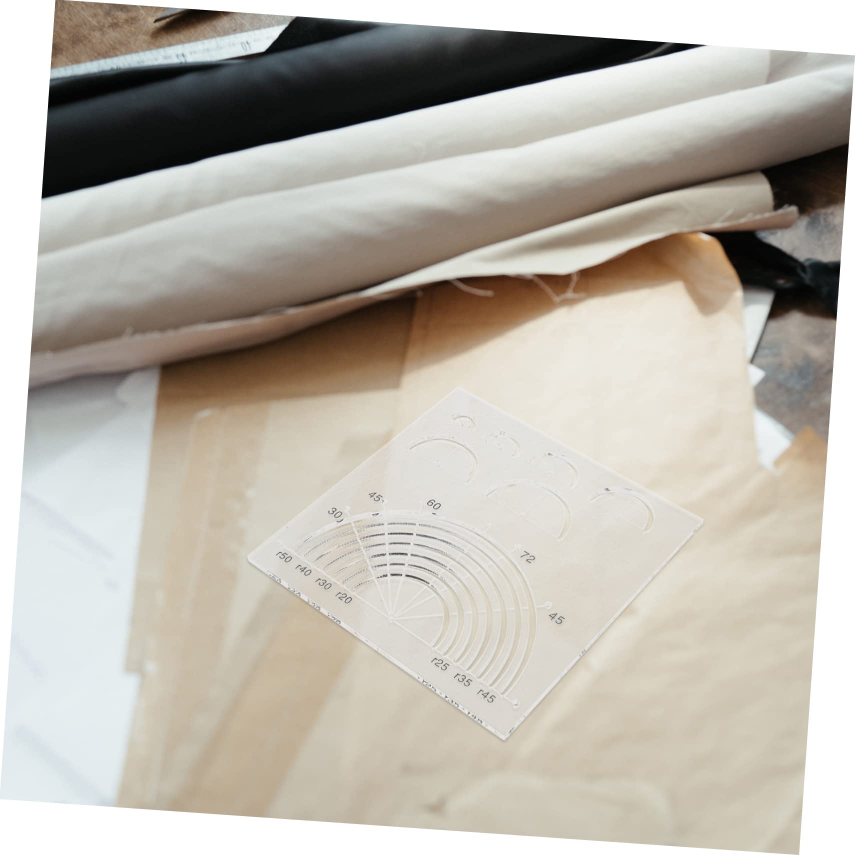 3piezas Regla Acolchada Acrílica Transparente Para Patchwork Plantillas De Costura Para Manualidades Herramienta De Acolchado y Precisa