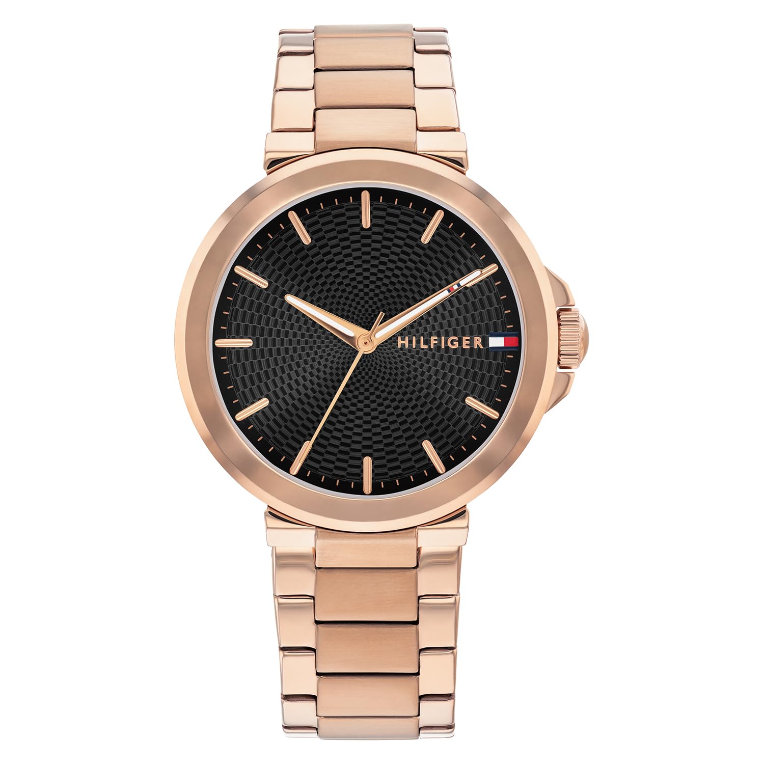 tommy hilfiger Lori Quartz Analog with Black Dial Gold Stainless Steel Strap Watch for Women - TH1782780-picture-31