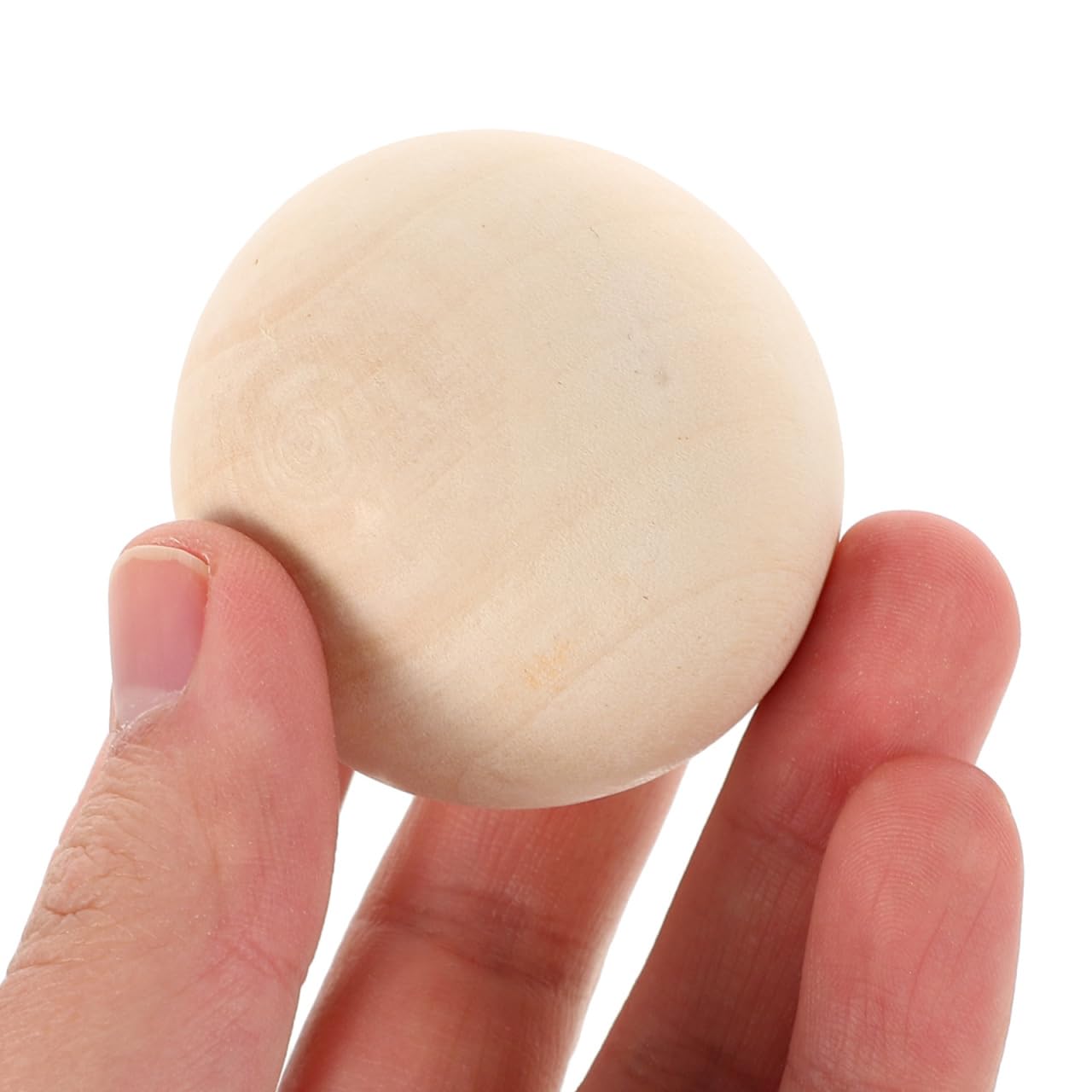 BESPORTBLE Lot de 15 balles de hockey en bois - Accessoire de hockey sur glace - Accessoire de hockey sur glace - Balles d'entraînement en bois - Pour l'extérieur - Beige