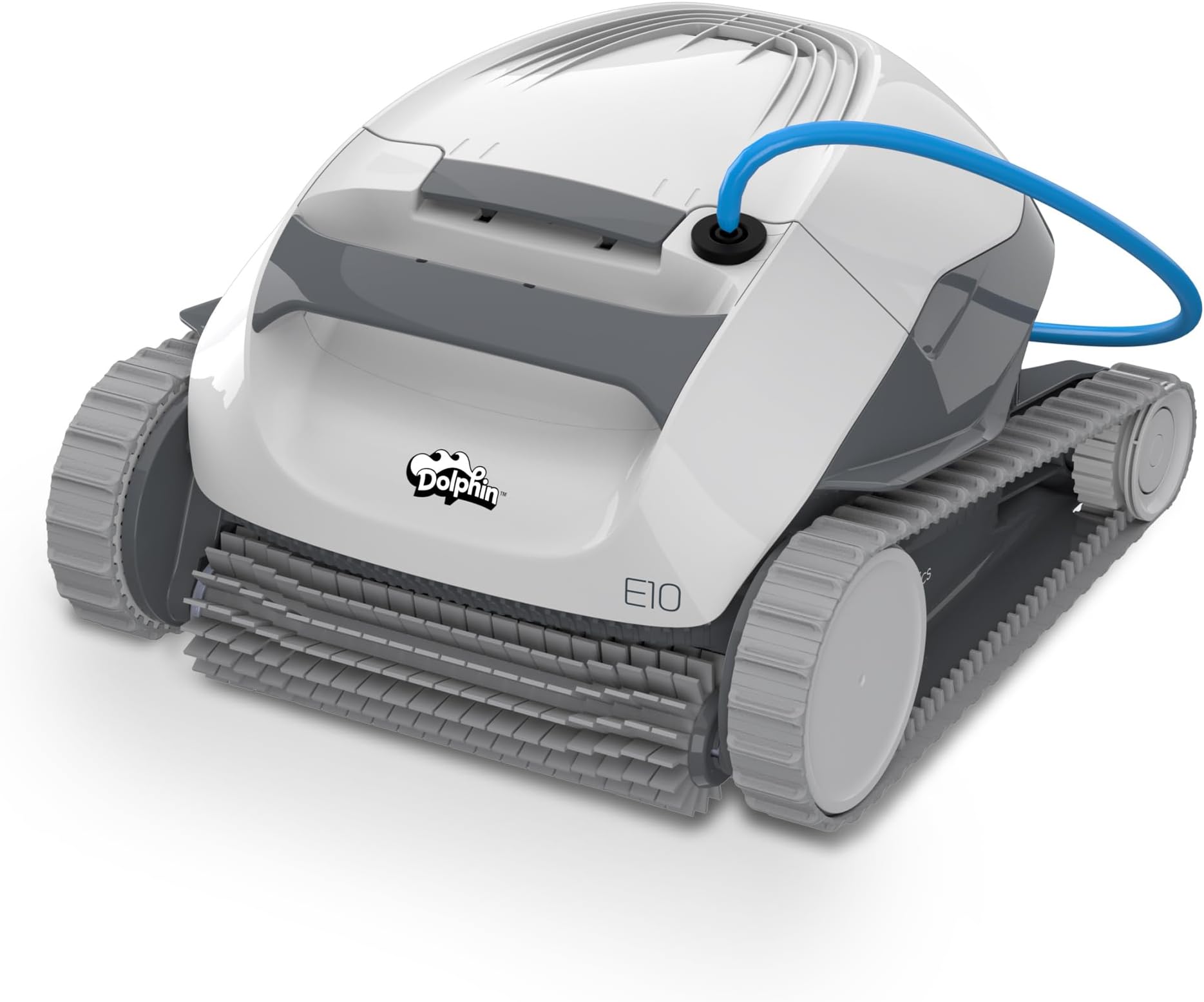 MAYTRONICS Dolphin E10 Automatic Robotic Pool Cleaner Portable, Lightweight & Easy to Clean Vacuum. Ideal for Above Ground Swimming Pools.