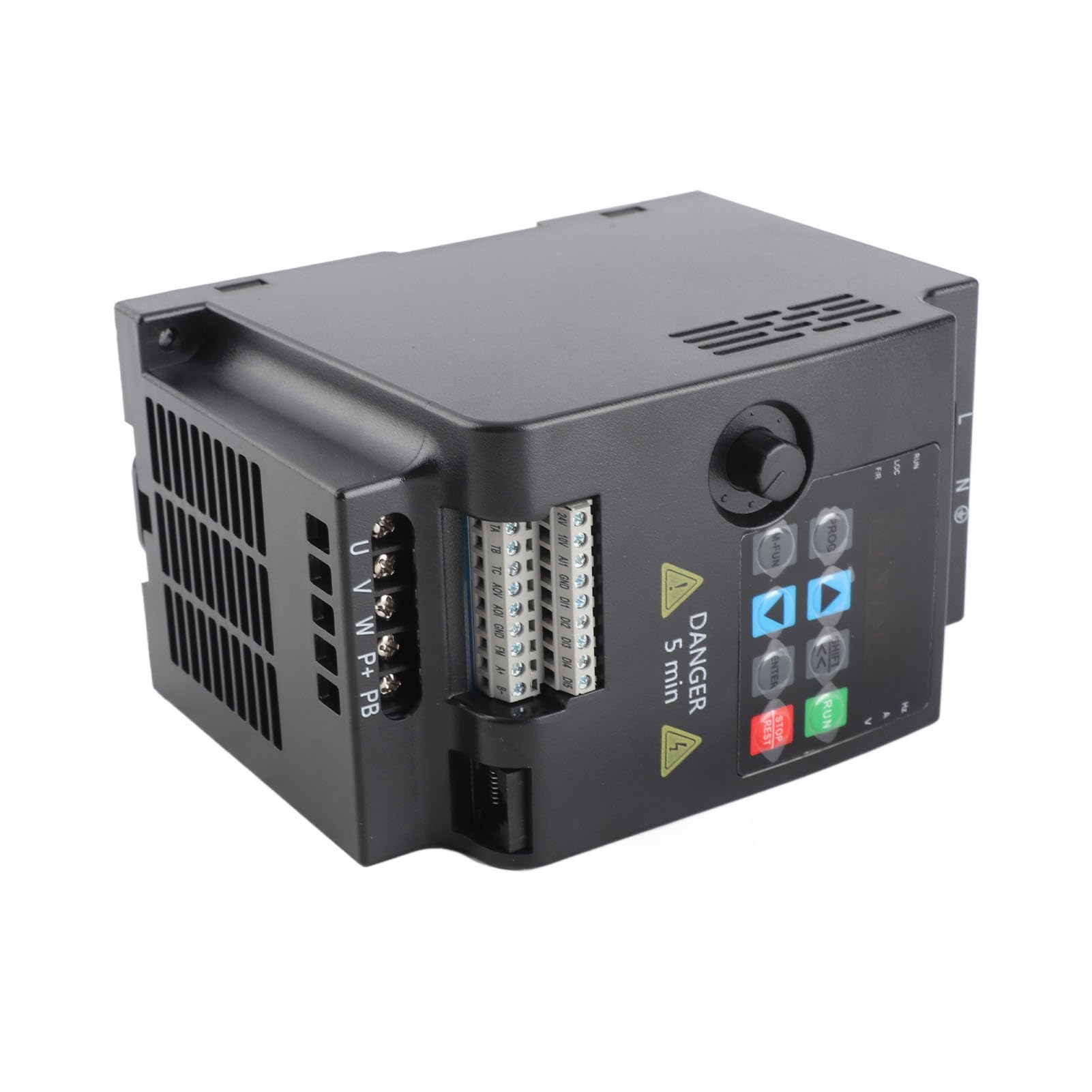 SKI780 Mini VFD 220 V / 380 V Inverter carico Convertitore di frequenza variabile Inverter monofase/trifase CA per motore trifase 0,75/1,5/2,2 kW (220VAC 0.75kW)