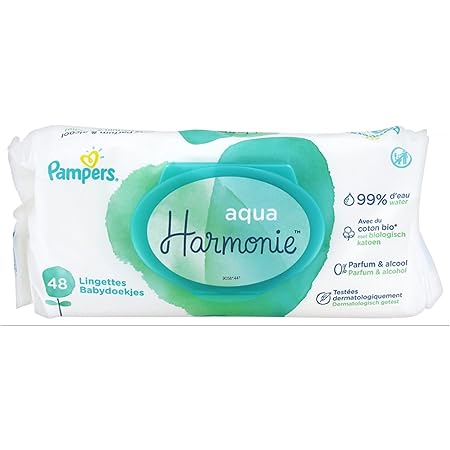Pampers Aqua Harmonie Lingettes Pour Bebe 48lingettes Amazon Es Bebe