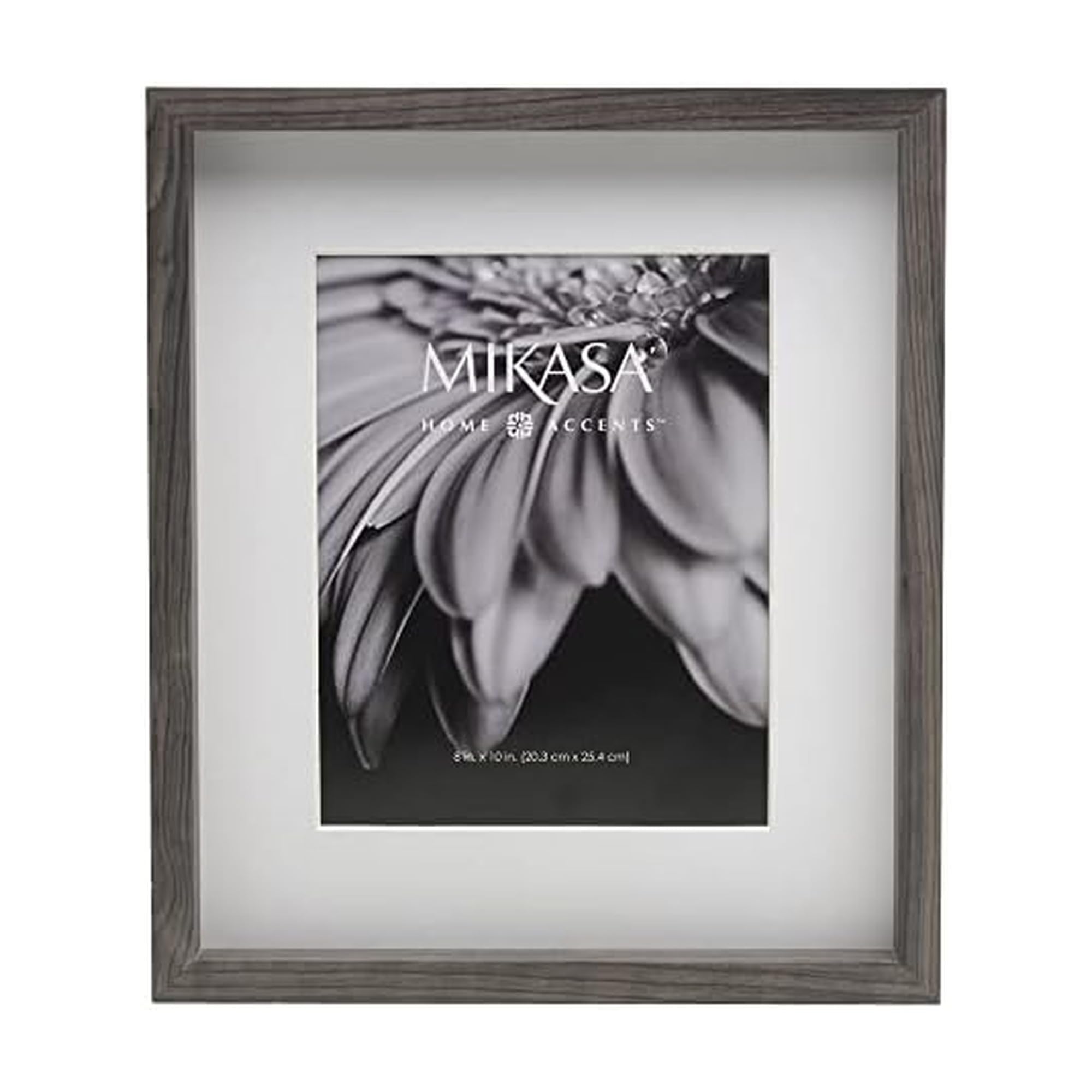 Cadre photo gris Mikasa 12x17 ou 38x38 cm pour votre décoration salon