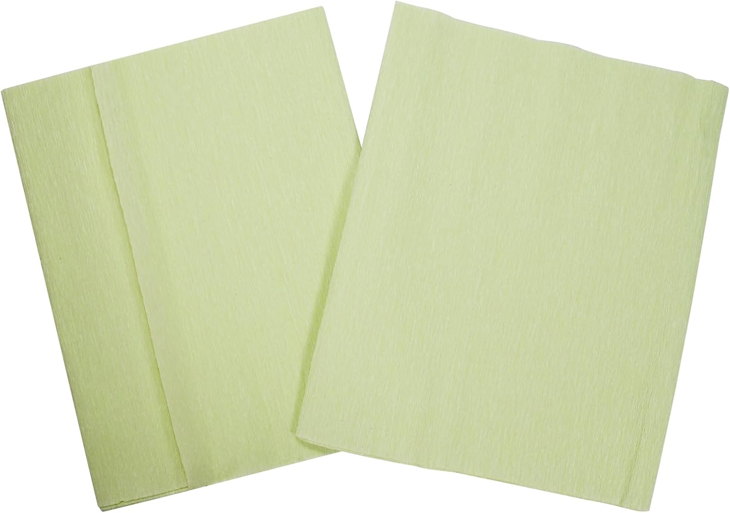 FOONEA 2 Sheets Crepe Paper 16.4ft(8.2ft/Sheet) Long 10 Inch Wide for Wedding Ceremony Various Large Festivals Decoration