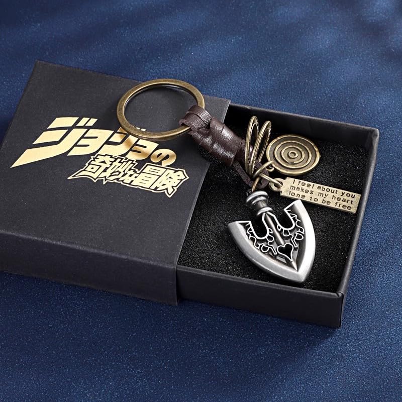 Amazon.co.jp: ジョジョの奇妙な冒険 キーホルダー スタンドの矢 石