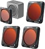 Action 2 Camera 4 Pack ND Filter Lens Filter for DJI Action 2 Lens Filter Set Multi-Coated Filter Pack Accessories ND4, ND8, ND16, ND32