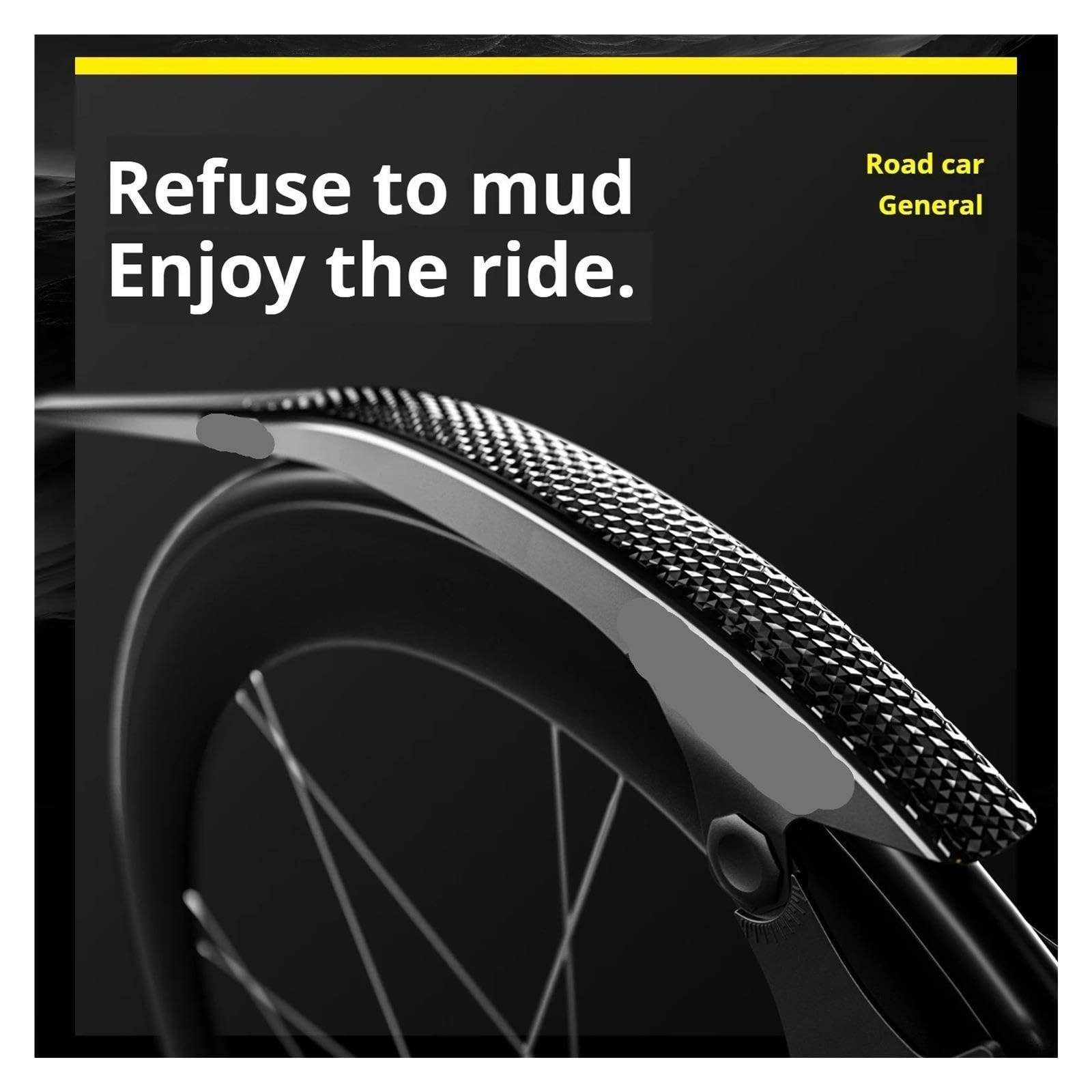 Rennrad-Fixie-Fahrrad-Schutzblech, Spritzschutz for Vorderrad und Hinterrad