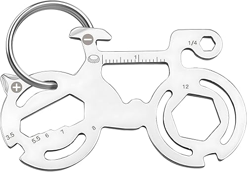 Miniatura 13 de Regalos para el día de San Valentín para él y hombres, llavero multiherramienta 15 en 1 de bolsillo, herramientas para abridor de botellas,