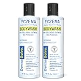 Dermasolve Eczema Relief Body Wash (2 Pack) | Protects, Moisturizes, and Repairs Skin - Kids, Babies & Adults - Steroid Free