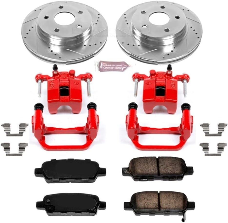 Replacement Brake Disc and Caliper Kits 2Wheel Set Rear