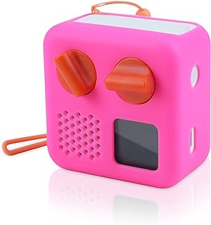 Sleeve for Yoto Mini Player Adventure Jacket for Yoto Mini Pink Silicone Case with Strap for Yoto Mini