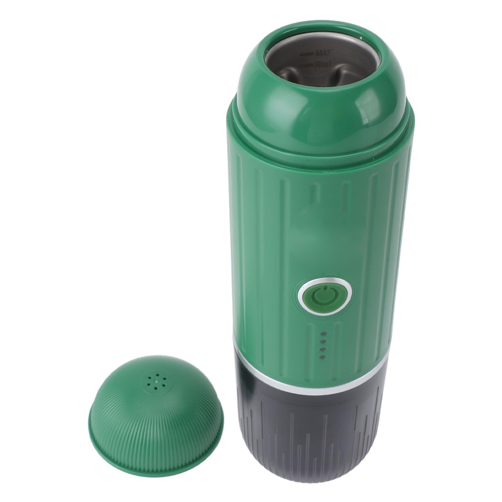 portátil de alta presión de 19 bares, para el hogar y viajes, diseño compacto (verde)