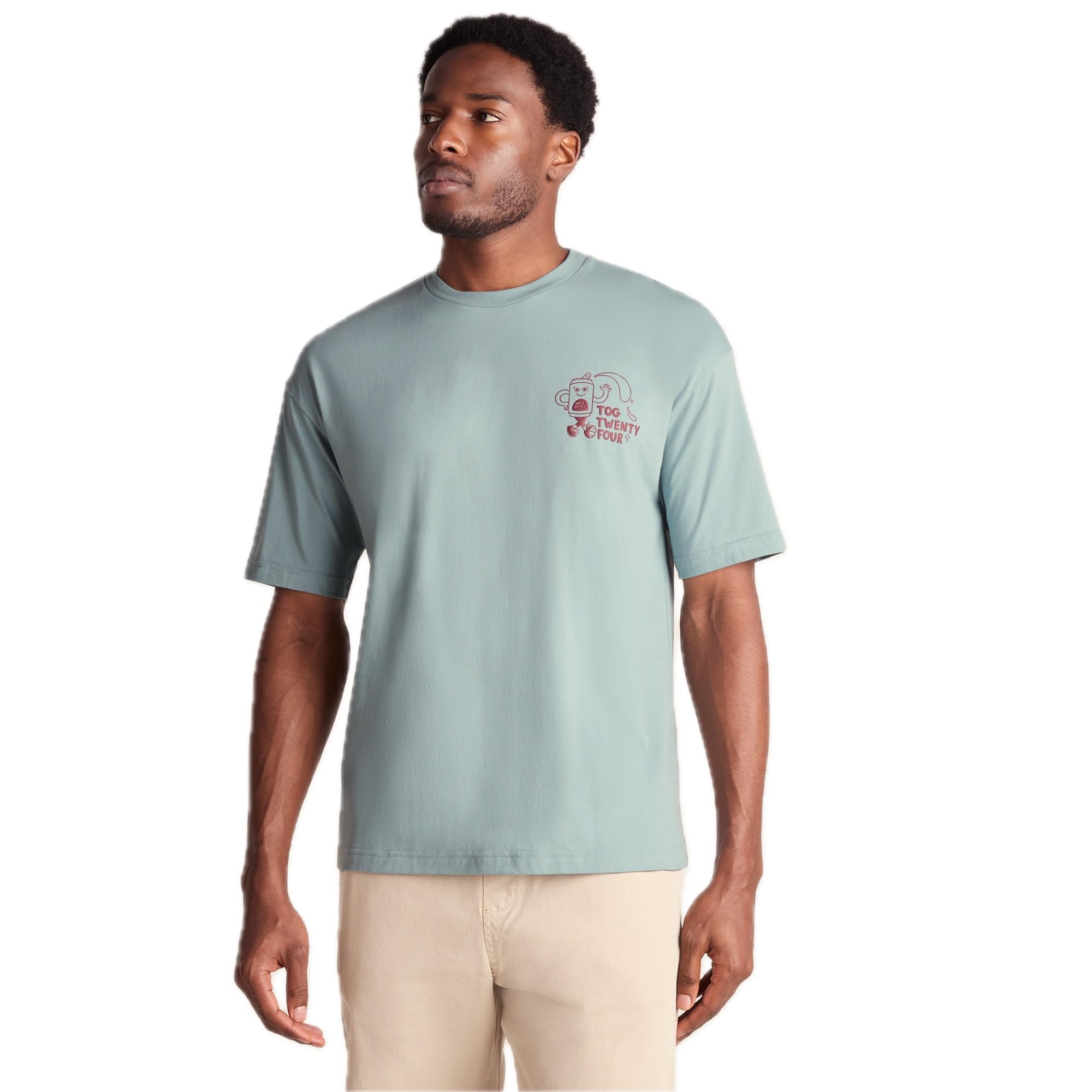 Tog 24 Men's T-Shirt - Cotton - Summer Sky - L42/44