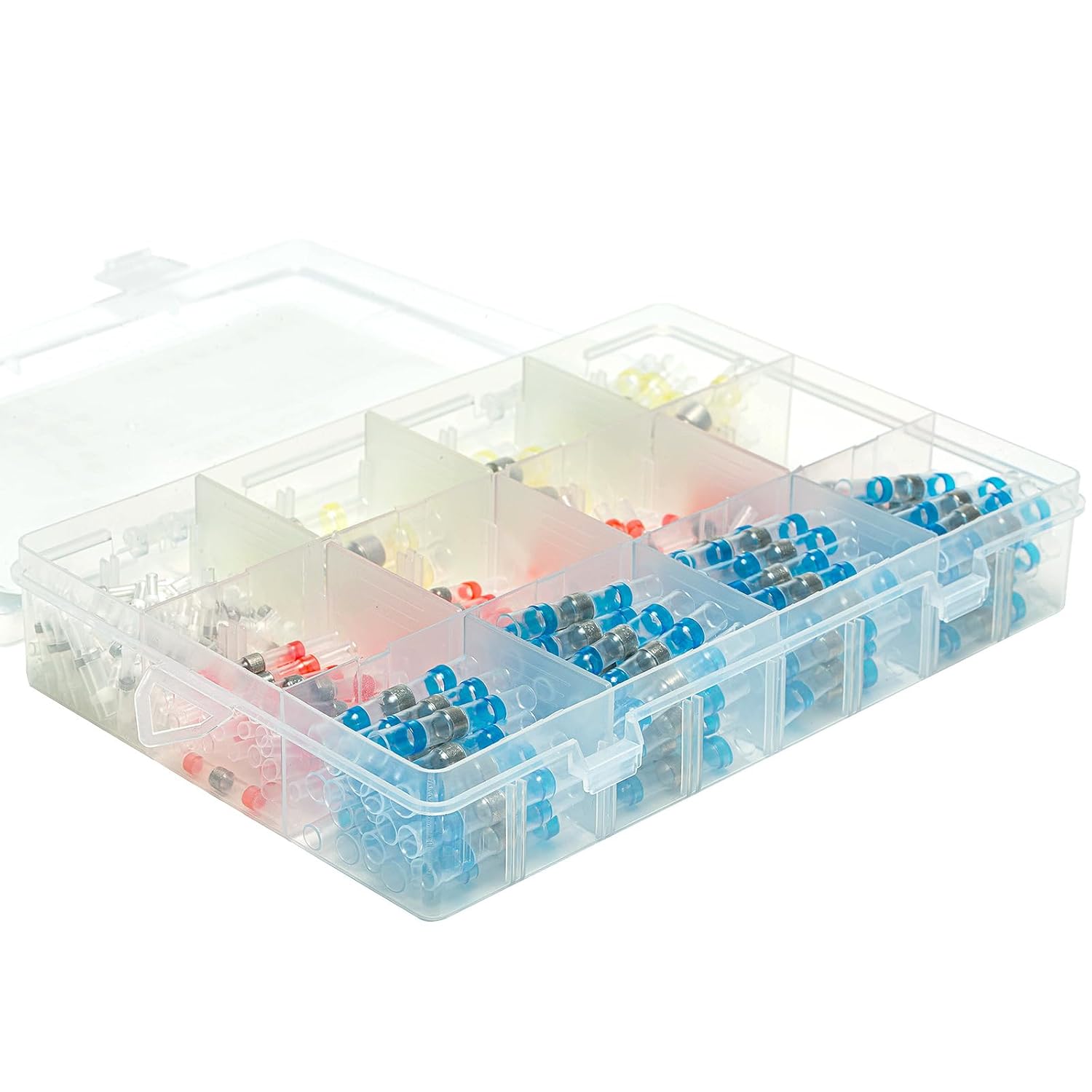 300Pcs Waterproof Solder Sleeve Tube Electrical Wire Insulated Butt Connectors Mixed Heat Shrink Terminals Kit VUQLDHAYZ