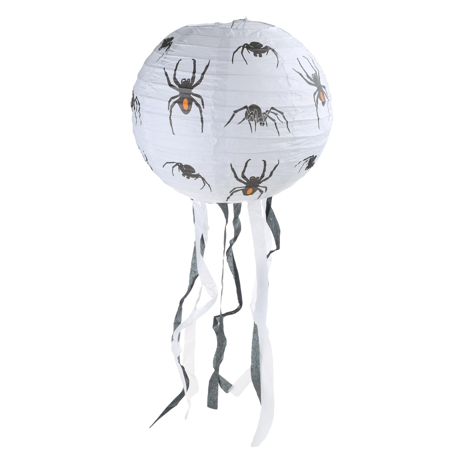 Buxuaaaa Halloween Paper 10inch Pumpkin Witch Skeleton Bat Hanging for Indoor & Outdoor Decorations Halloween Paper