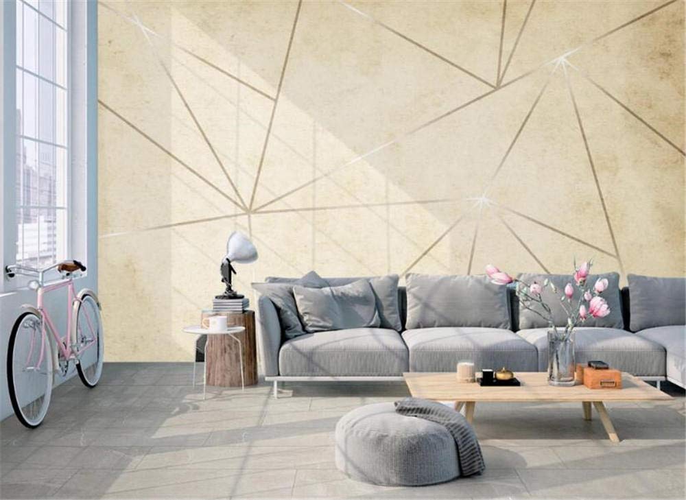 Papier peint personnalisé mural 3d triangle abstrait au design nordique