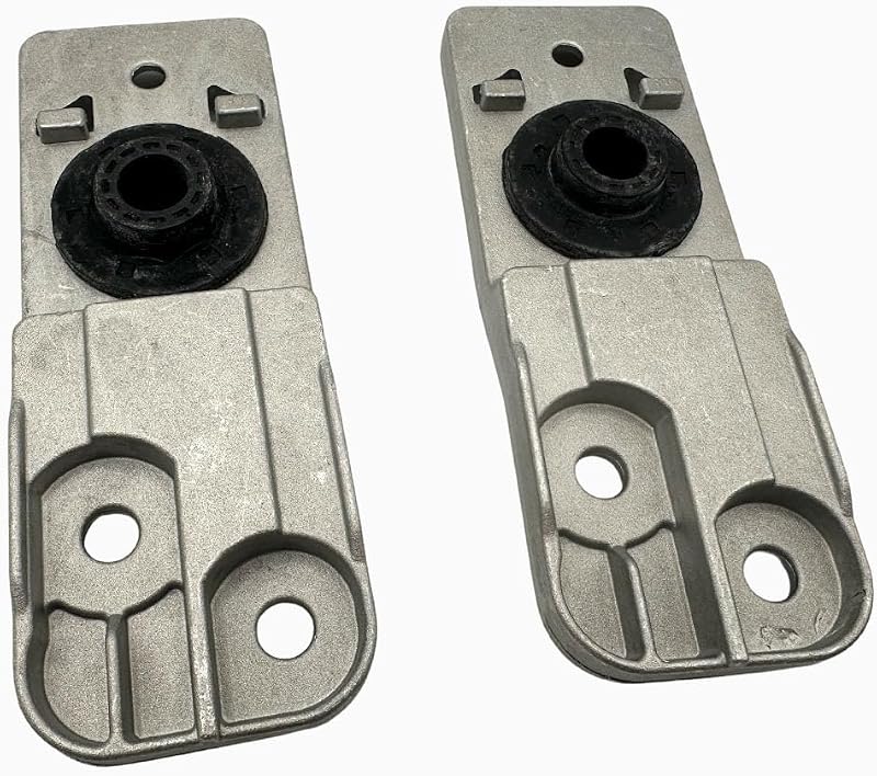 Suporte inferior do radiador HLVEAUTO com coxim de borracha para Chevrolet Cruze 2011–2016 – 2 unidades