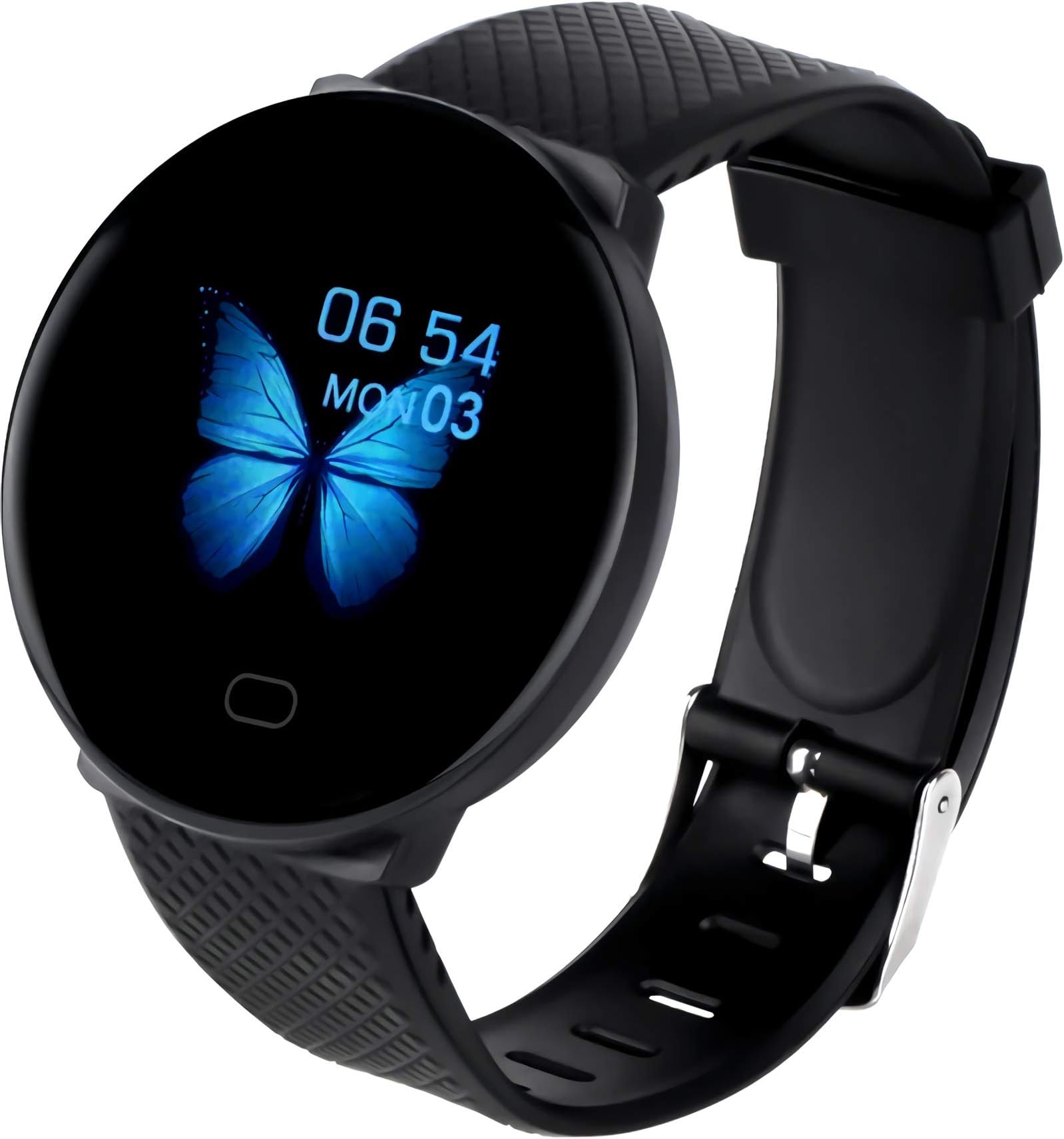 Zetira Smart Watch 2020 Ver. Watches for Men Women Fitness Tracker Blood Pressure Monitor Oxygen Meter Heart Rate IP67 Waterproof, Smartwatch Compatible with iPhone Samsung HR