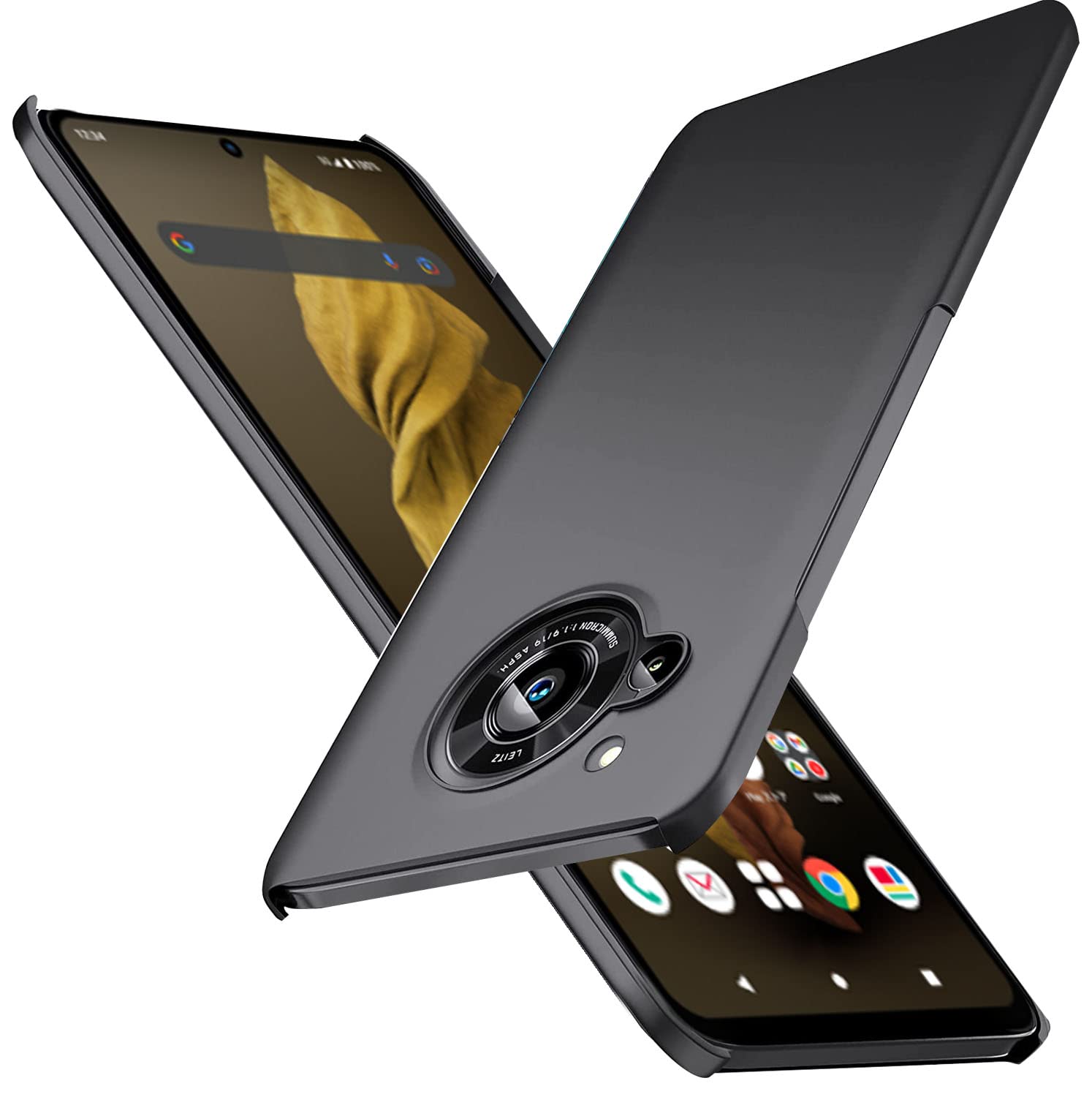 Amazon.co.jp: Wojiaozvlf 極薄 AQUOS R7 SH-52C ケース PCマット質感