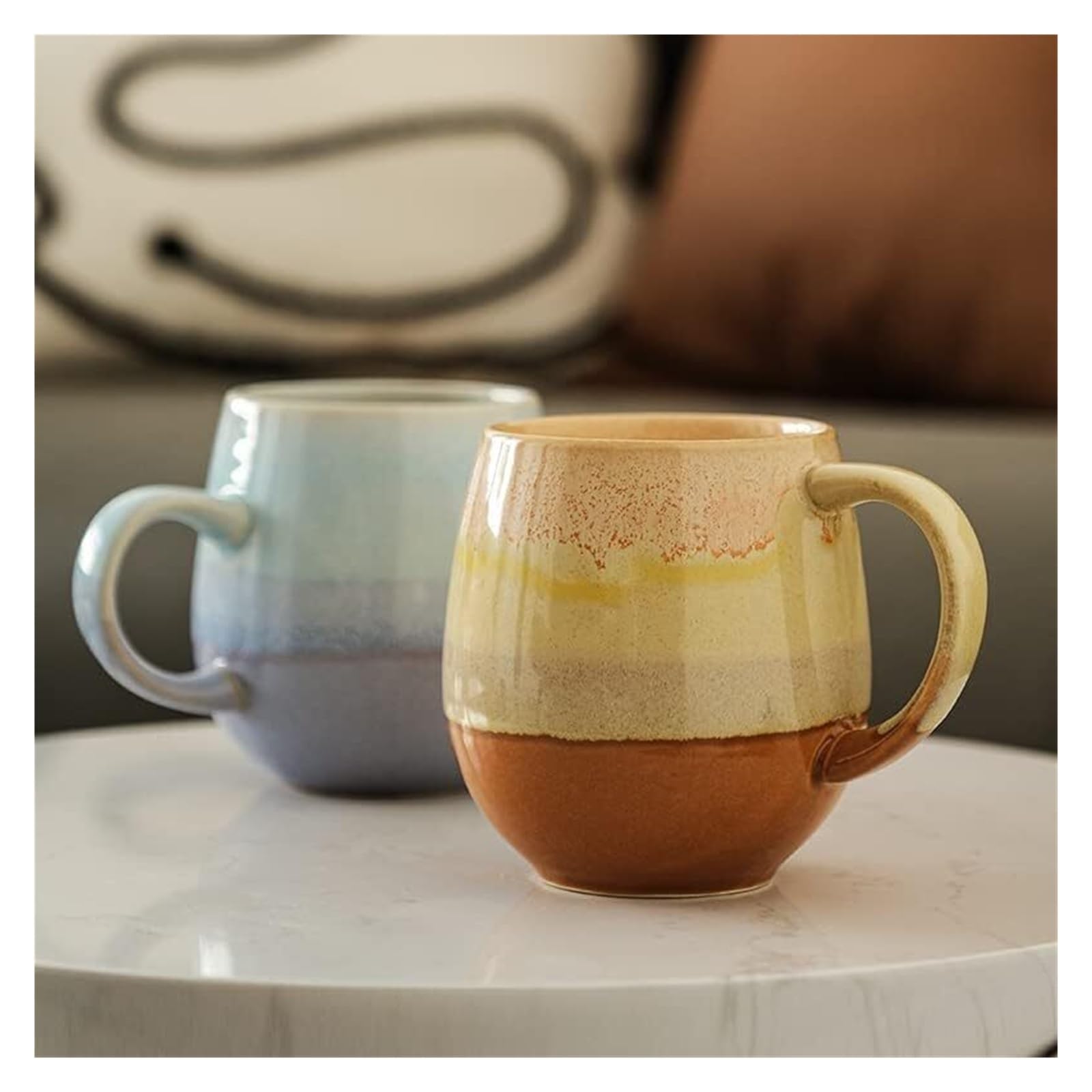 Kubek 520 Ml, Prosty, Biurowy, Ceramiczny Kubek Do Kawy, Kubek Do Mleka, Kubek Owsiany, Kubek Do Wody, Kubek Do Herbaty/Pink