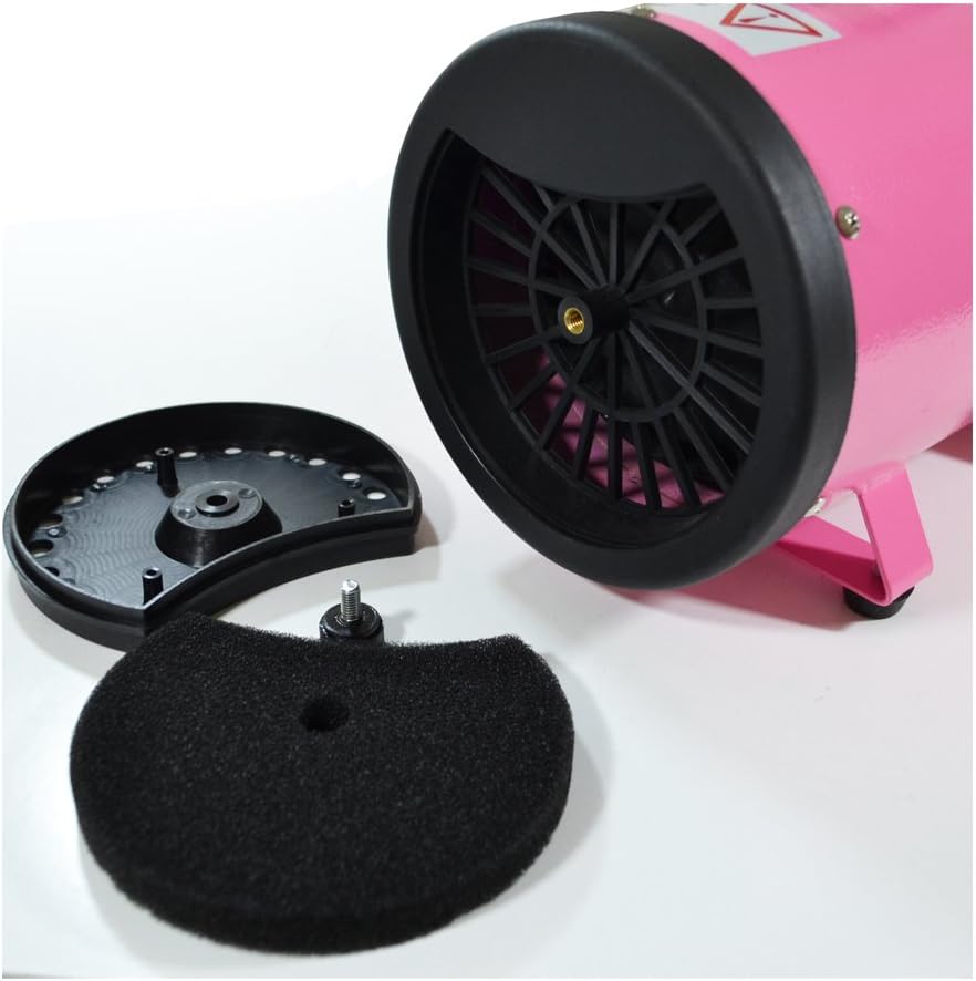 Flying Pig High Velocity Dog Pet Stand Grooming Dryer w/Variable Air Speed & Heat (Pink) image 5