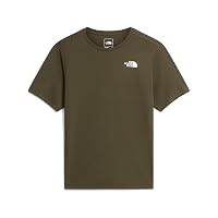 THE NORTH FACE 24/7 S/S Reg T-Shirt da Uomo New Taupe Green M