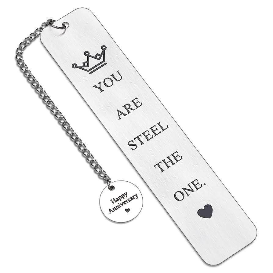 Amazon.com : 11 Year Anniversary Bookmark Gifts for Her Him