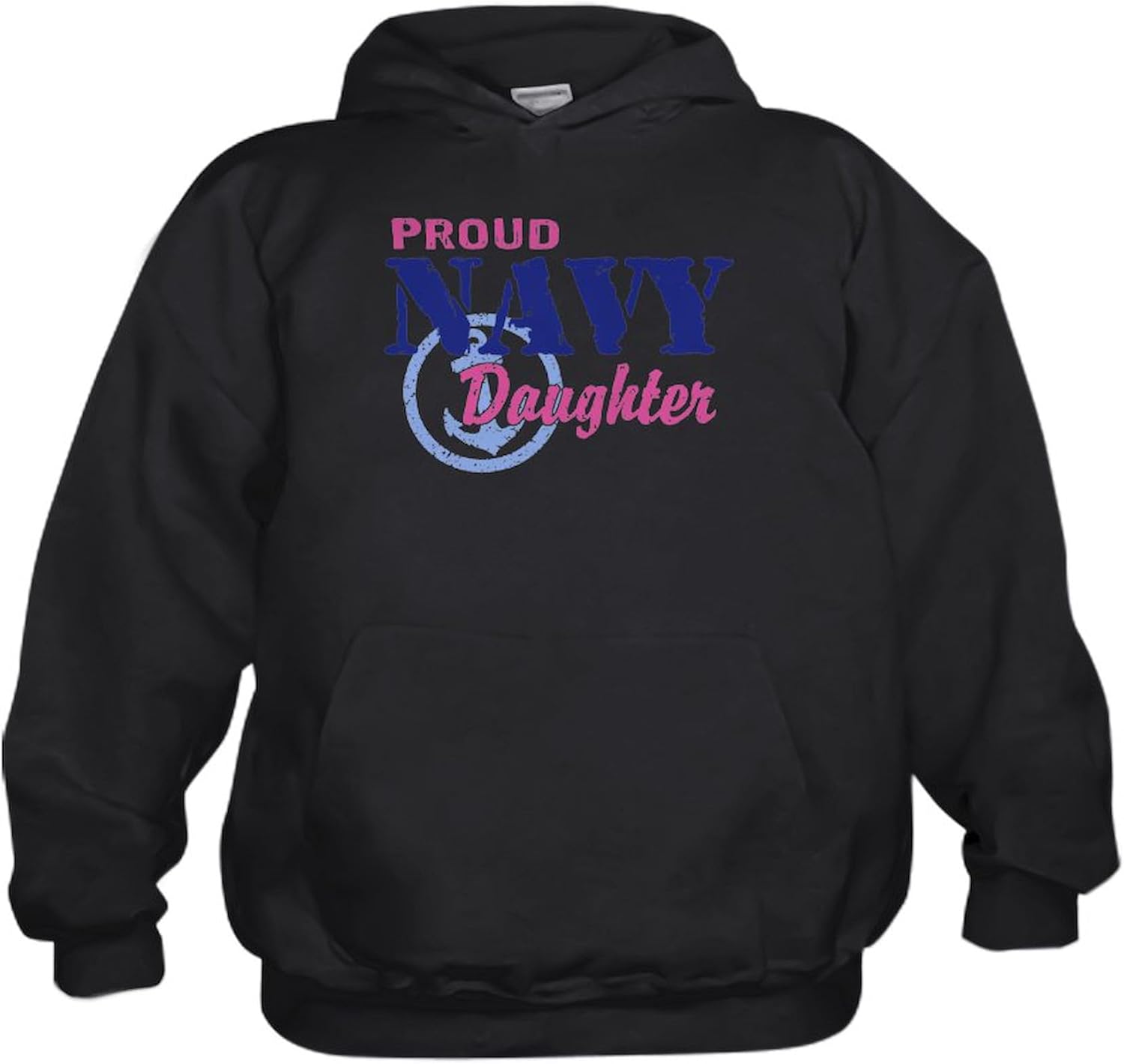 CafePress Proud Navy Daughter Kids Hooded Sweatshirt, Classic Hoodie