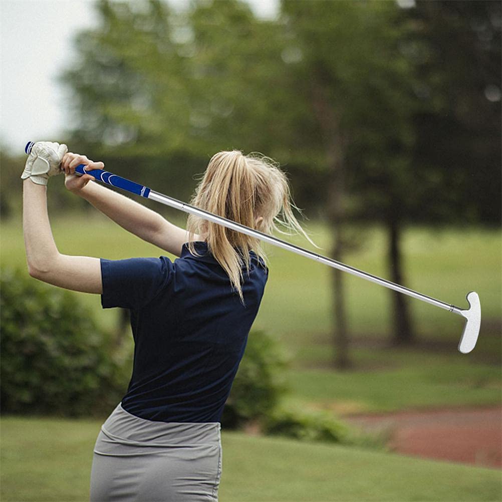 Putter de golf - Varilla de golf extraíble ajustable de aleación bidireccional para golfistas diestros o zurdos, mango antideslizante, fácil de instalar, club de práctica de golf para niños y adultos