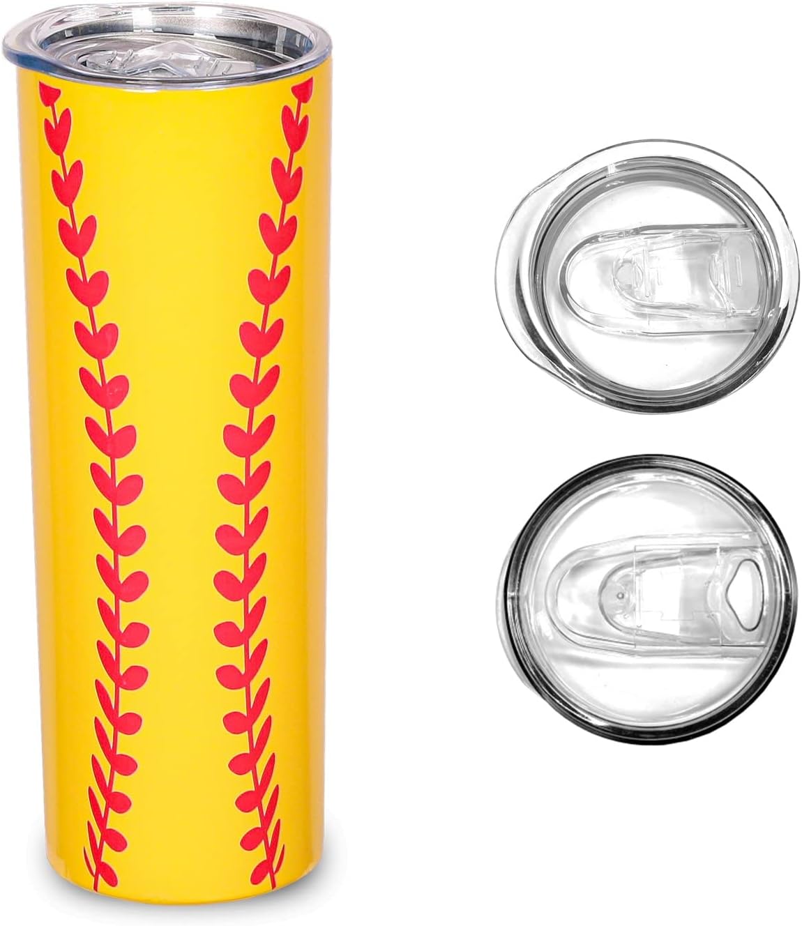 YHSHYZH Softball Tumbler Travel Coffee Mug with Lid 20 OZ