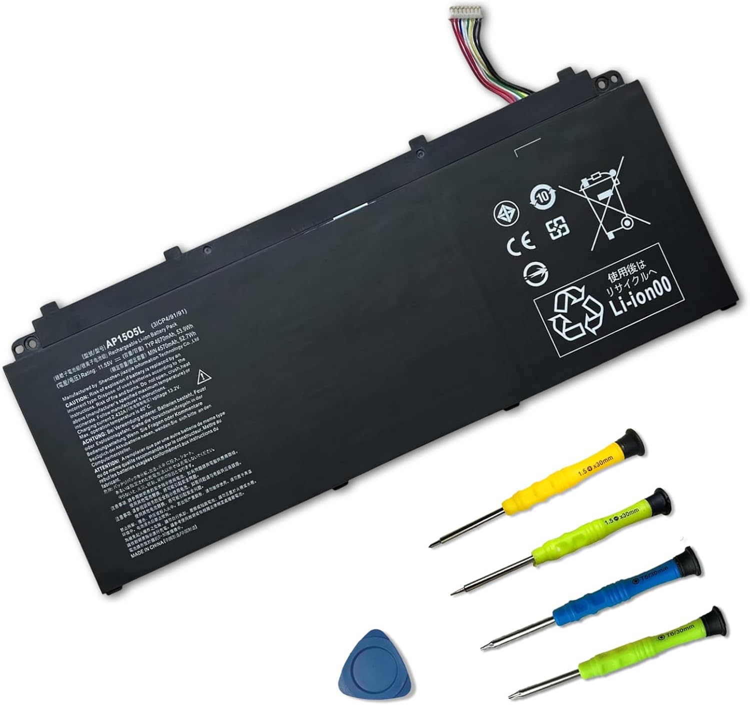 Batería para Laptop SUNNEAR AP15O5L 11.5V 4670mAh