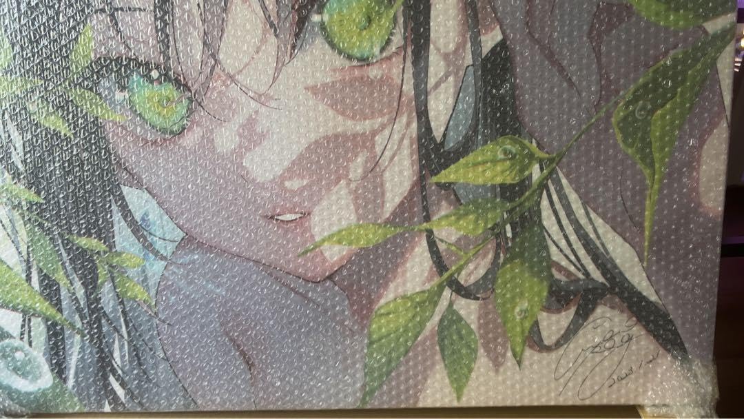 Amazon.co.jp: 美和野らぐ 直筆サイン入り展示パネル 「21.零れ陽 ｜その他
