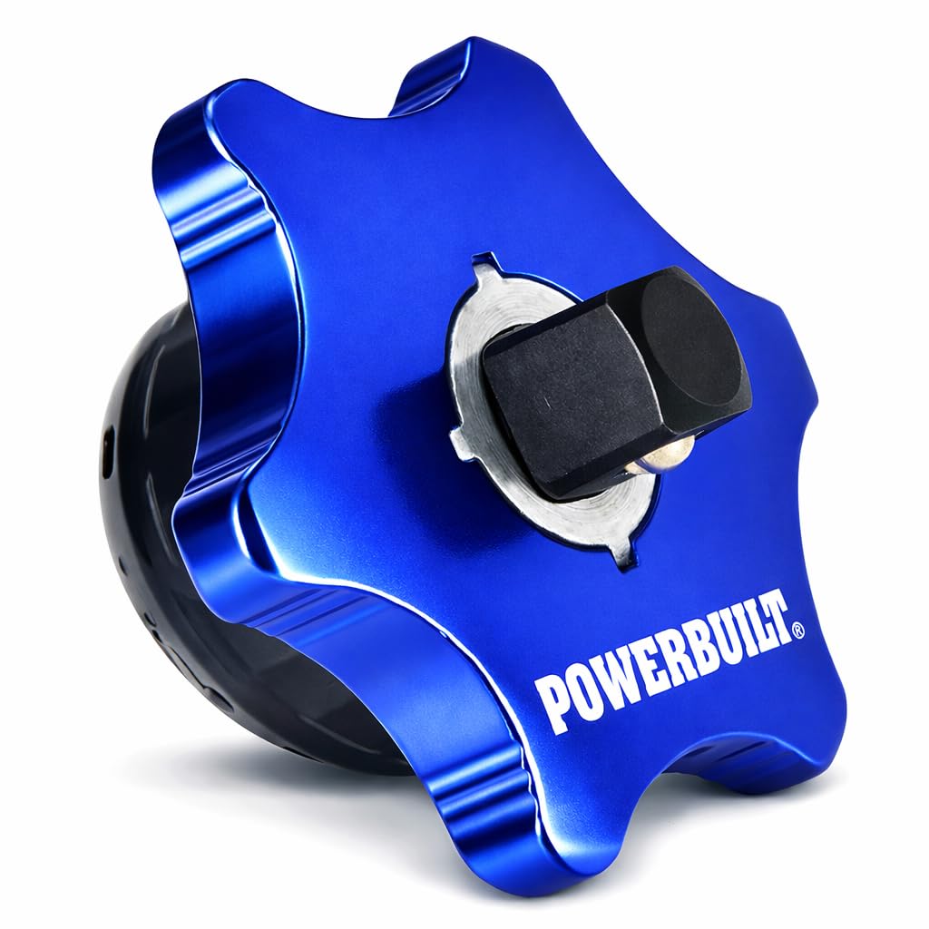 Powerbuilt 941264 - Llave de carraca para pulgar (2 en 1, 3/8")
