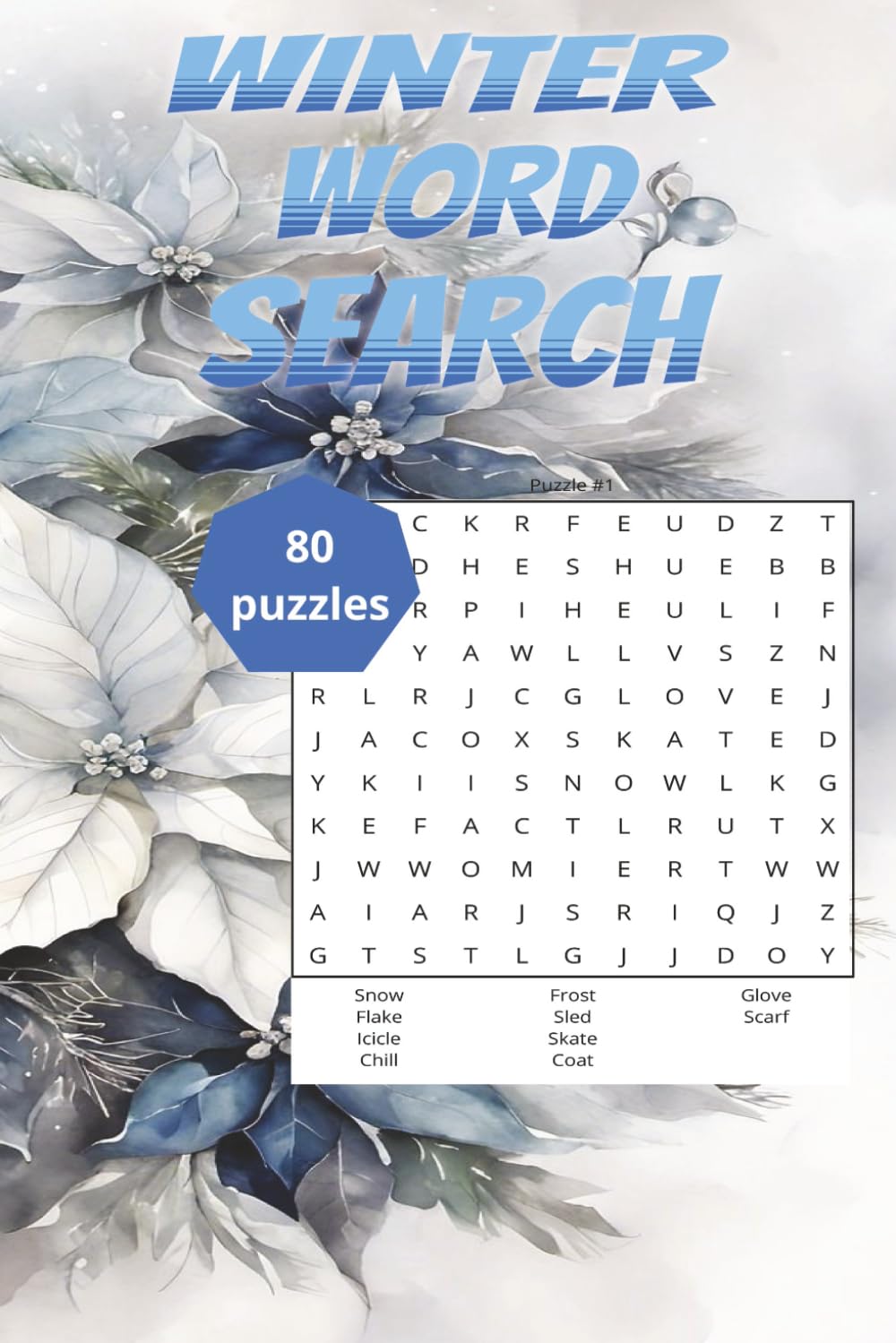 Winter word search: Fun and Relaxing Winter Word Search Puzzles for Adults | Seasonal Brain Games Winter Word Search Book for Adults and Seniors | ... Puzzles for Adults | Brain-Boosting Word Hunt