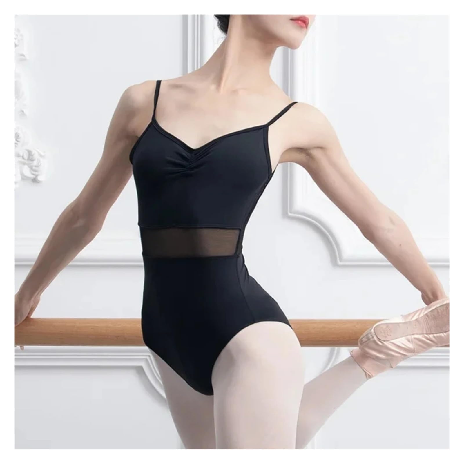 Body Danza Classica Donna Body for danza classica con canotta e ginnastica