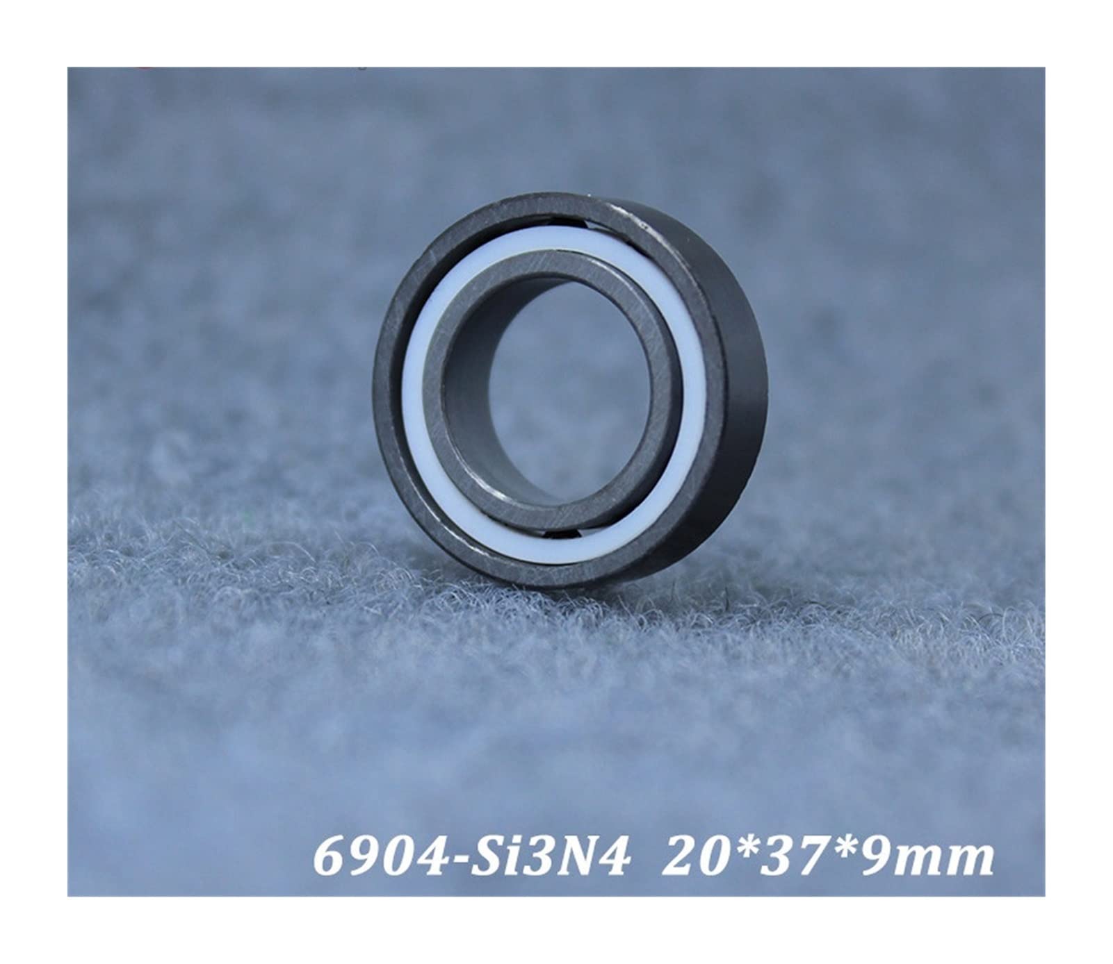 Rodamiento de cerámica Completo (1 PC) 20 * 37 * 9 mm SI3N4 Material 6904 Cerámica 61904 Rodamientos de Bolas Cojinete