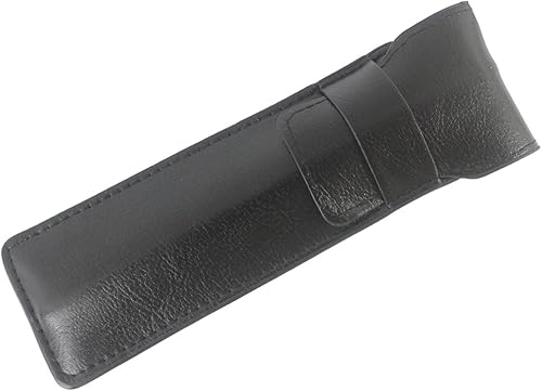 Miniatura 6 de Gullor Pluma estilográfica Heavy Big Calligraphy 159, borde plateado, punta doblada, color negro