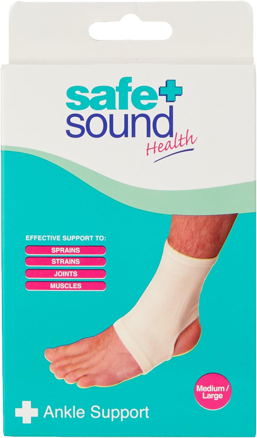 Safe & Sound Ankle Support Medium/Large (20-25cm)