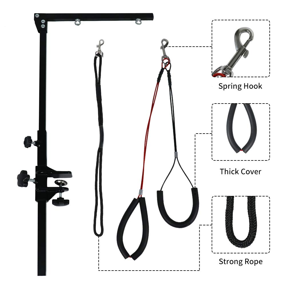 LEIBOU Foldable Pet Grooming Arm with Clamp - Image 4