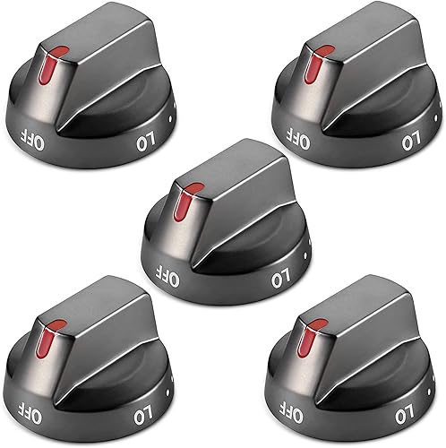 Perillas para horno de estufa DG64-00473B mejoradas, piezas de repuesto para horno Samsung Range NX58M6850SG, NX58J7750SG, NX58J5600SG, NX58K7850SG,