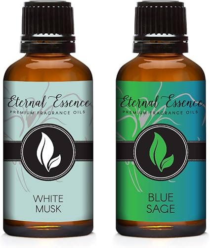 Miniatura 46 de Eternal Essence Oils Paquete de 2 aceites aromáticos de alta calidad de 1.0 fl oz, tipo guayaba colada y piña colada, para velas, fabricación de