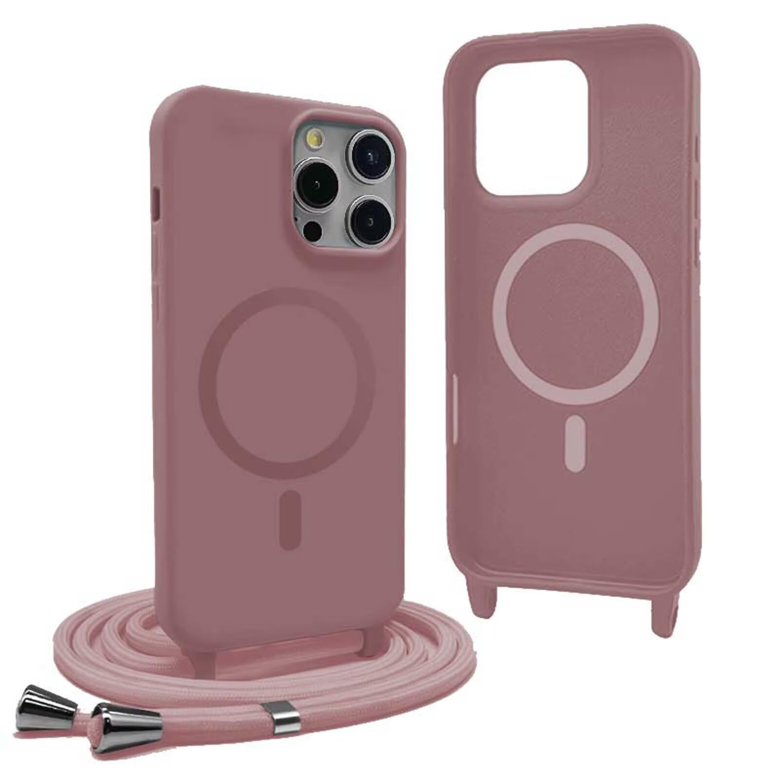 Collana per iPhone 15 Pro Max con cinturino [compatibile con