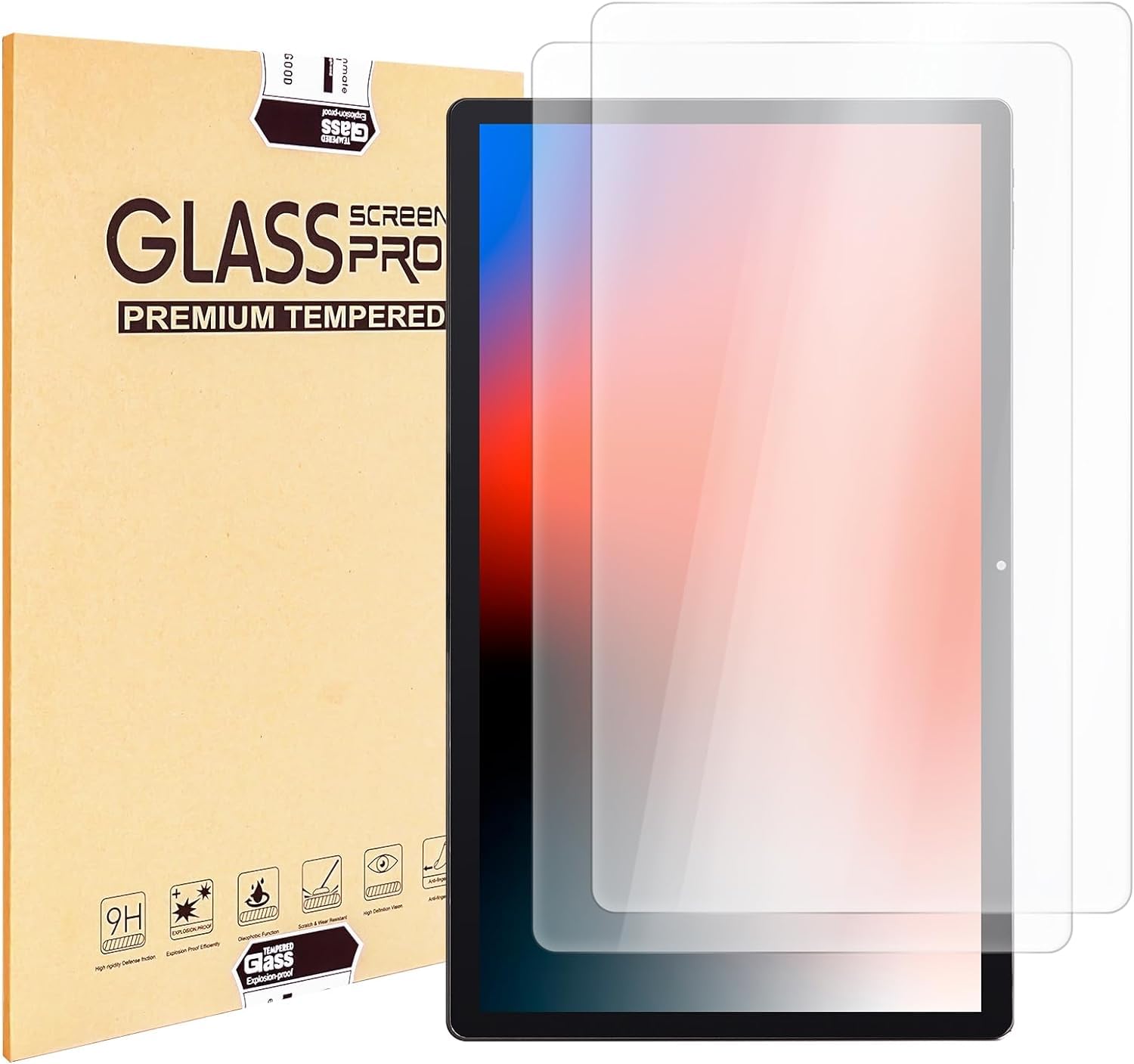 MESWAO 15.6インチ タブレット 液晶保護フィルム付 Amazon.co.jp: 2枚入り MESWAOタブレット 15.6インチ 専用保護