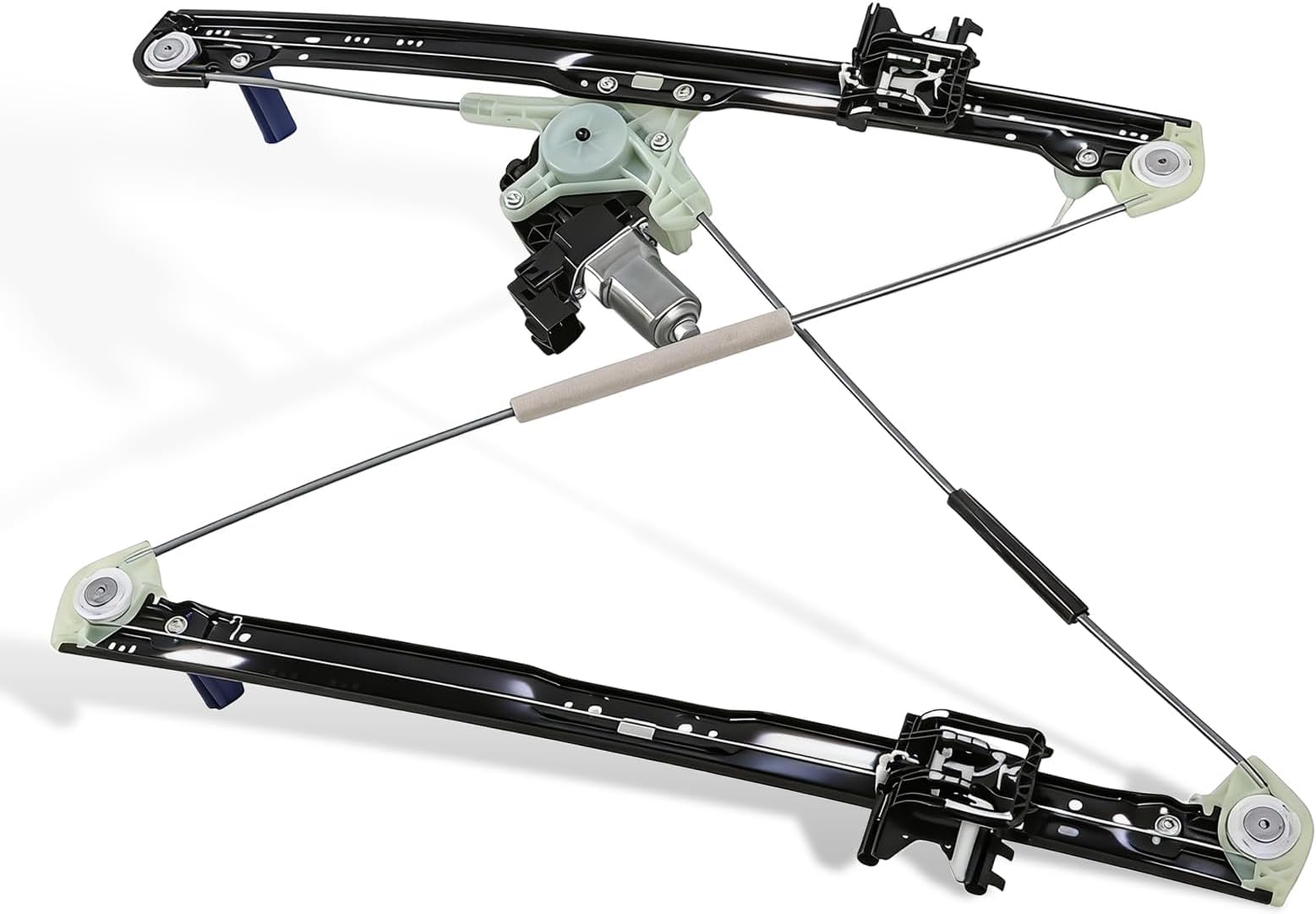 Front Driver Passenger Side Power Window Regulator w/Motor Compatible with Discovery L462 2017-2020 LR083211 LR083211 HY32-23201-AA Left & Right (Left)